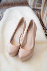 Elegant wedding shoes