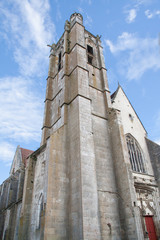 Eglise paroissiale de Noyers sur Serein, Yonne, Bourgogne, France 