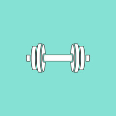 Dumbbell  icon.