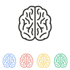 Brain  icon.