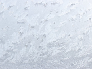 Abstract background on frosty glass