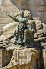 Héroes de la Guerra de la Independencia, Pontevedra, Galicia, España