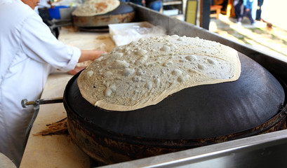 Traditional Lebanese Flat-bread Oven, The Saj