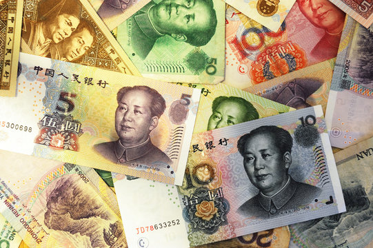 Chinese Currency RMB Background