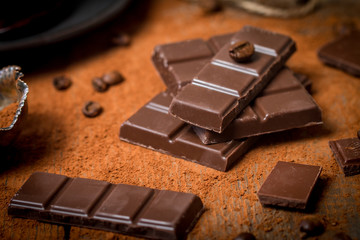 Cocoa Powder and Dark Chocolate