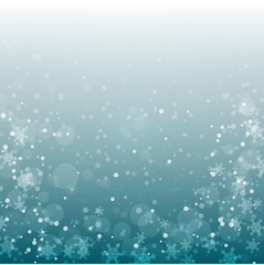 winter background with snowflakes


