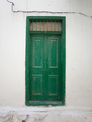 door of a house