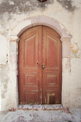 door of a house
