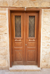 door of a house