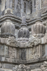 Prambanan temple near Yogyakarta on Java island, Indonesia