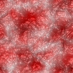 Crystal stones of different shapes - red pattern 