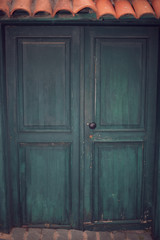door of a house