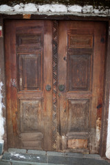 door of a house