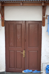 door of a house