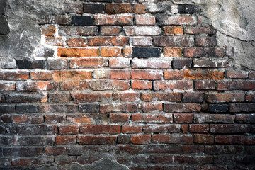 brick wall, ground, wallpaper, background