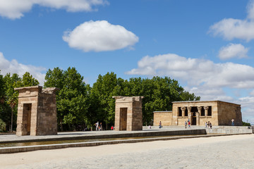 Tempo de Debod en Madrid