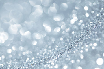 Shiny glitter bokeh background