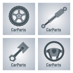 Car Parts  - obrazy, fototapety, plakaty