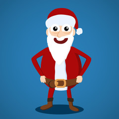 Happy smiling Santa