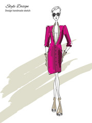 Model-Violet-Elegant