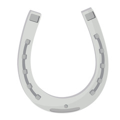 Silver horse shoe
