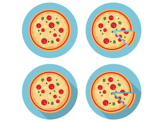 Pizza icons