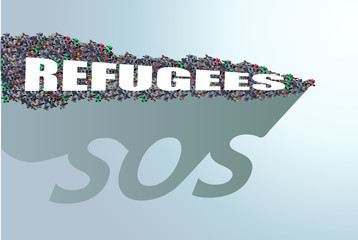 Refugees need help