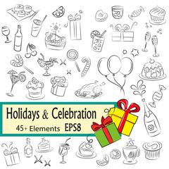 Obraz premium Holidays and Celebration