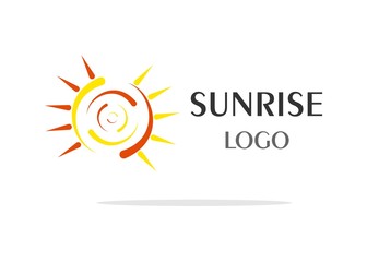 the sunrise logo