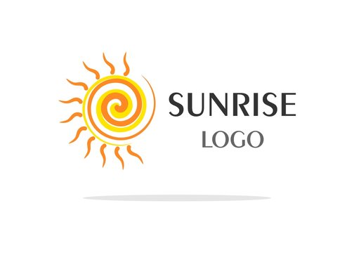 the sunrise logo