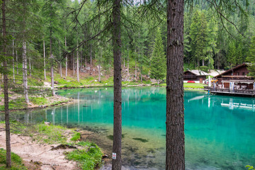 Ghedina lake, Cortina D'Ampezzo, Dolomites