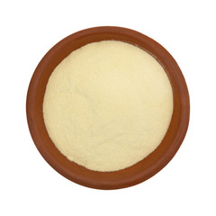 Xanthan gum in a small bowl