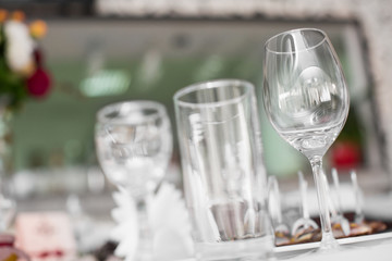 Table in restaurant