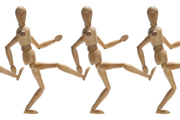 Continuous kick in the backside