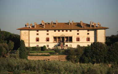 Obraz premium Italia,Toscana, Prato,Artimino,villa Medicea.