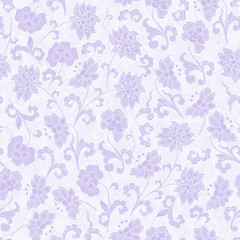 Seamless Vintage Floral Background