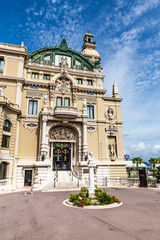Obraz premium Side Entrance Of Casino In Monte Carlo-Monaco