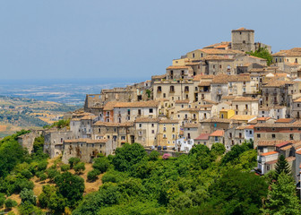 Altomonte town view, Italy. - 95830948