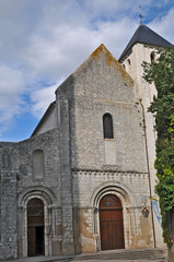 Fototapeta na wymiar Beaugency, la cattedrale - Loira, Francia