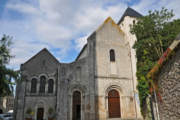 Fototapeta premium Beaugency, la cattedrale - Loira, Francia