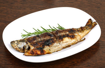 Grilled trout