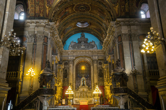 Candelaria Church in downtown in Rio de Janeiro