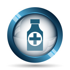 Pills bottle  icon