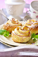 Apple roses.