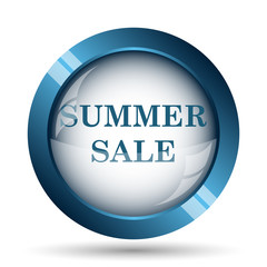 Summer sale icon