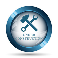 Fototapeta premium Under construction icon