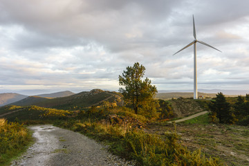 wind turbines