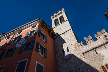Fototapeta na wymiar Porta San Michele in Riva del Garda