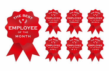 The Best Employee of the month badge