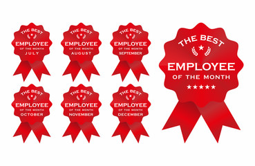 The Best Employee of the month badge